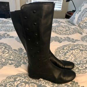 Born Martika Black Leather Boots